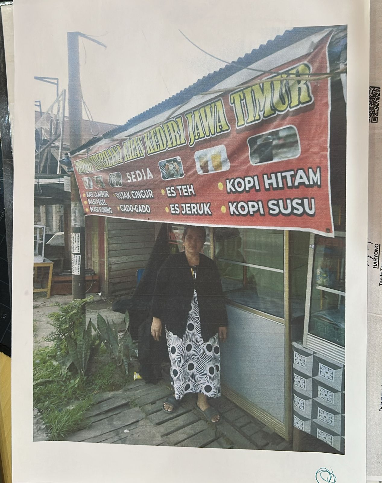 Warung Sederhana Khas Kediri Jawa Timur