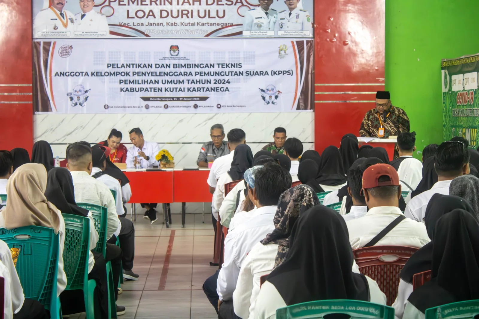 Pelantikan Anggota KPPS Pemilihan Umum