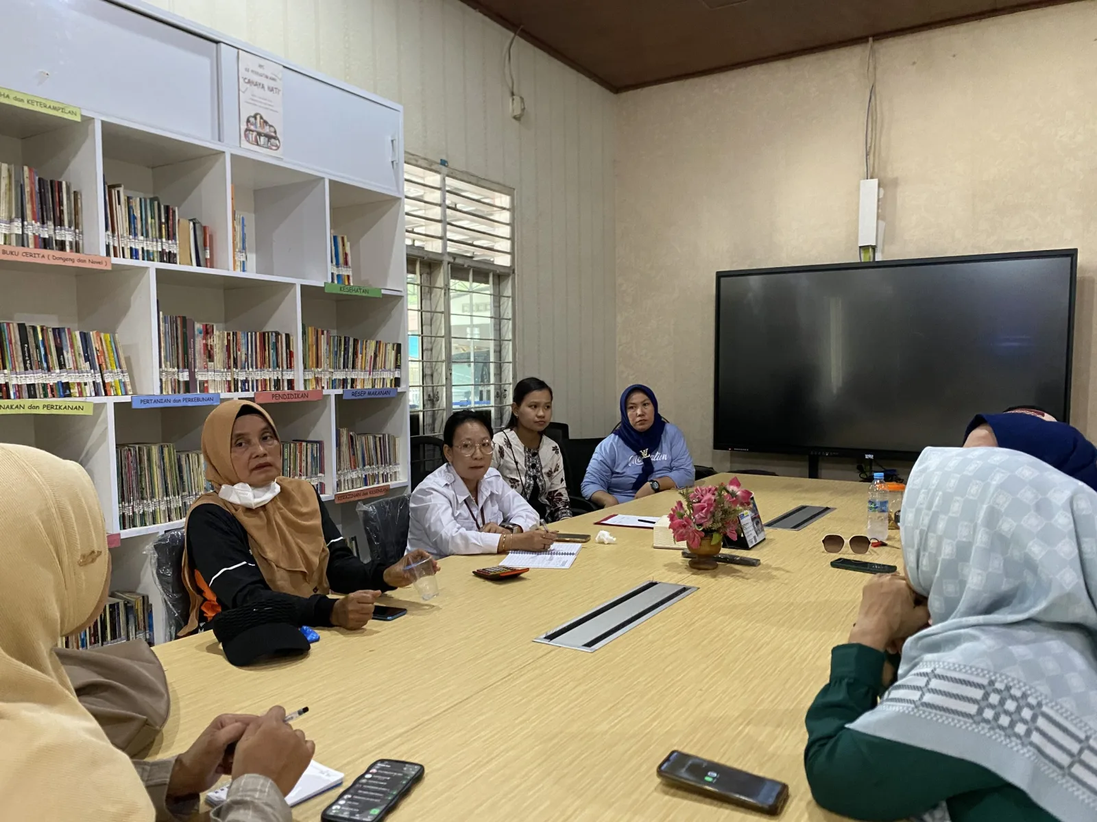 Rapat PMT & PMB Program Desa bersama PKK