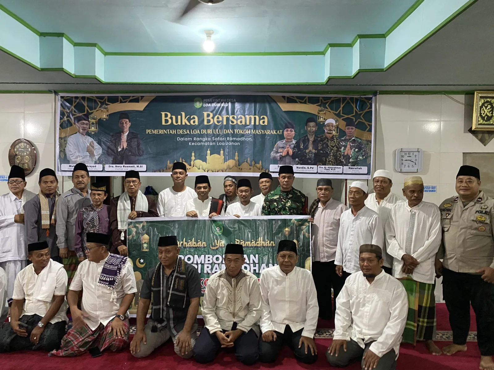 Safari Ramadan Kecamatan Loa Janan di Masjid Muhajirin Dusun Masaping, Perkuat Silaturahmi dan Kebersamaan
