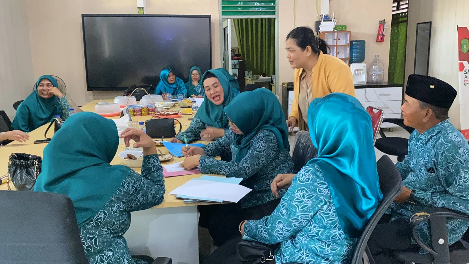 Verifikasi & Kunjungan PKK Kecamatan ke PKK Desa Loa Duri Ulu