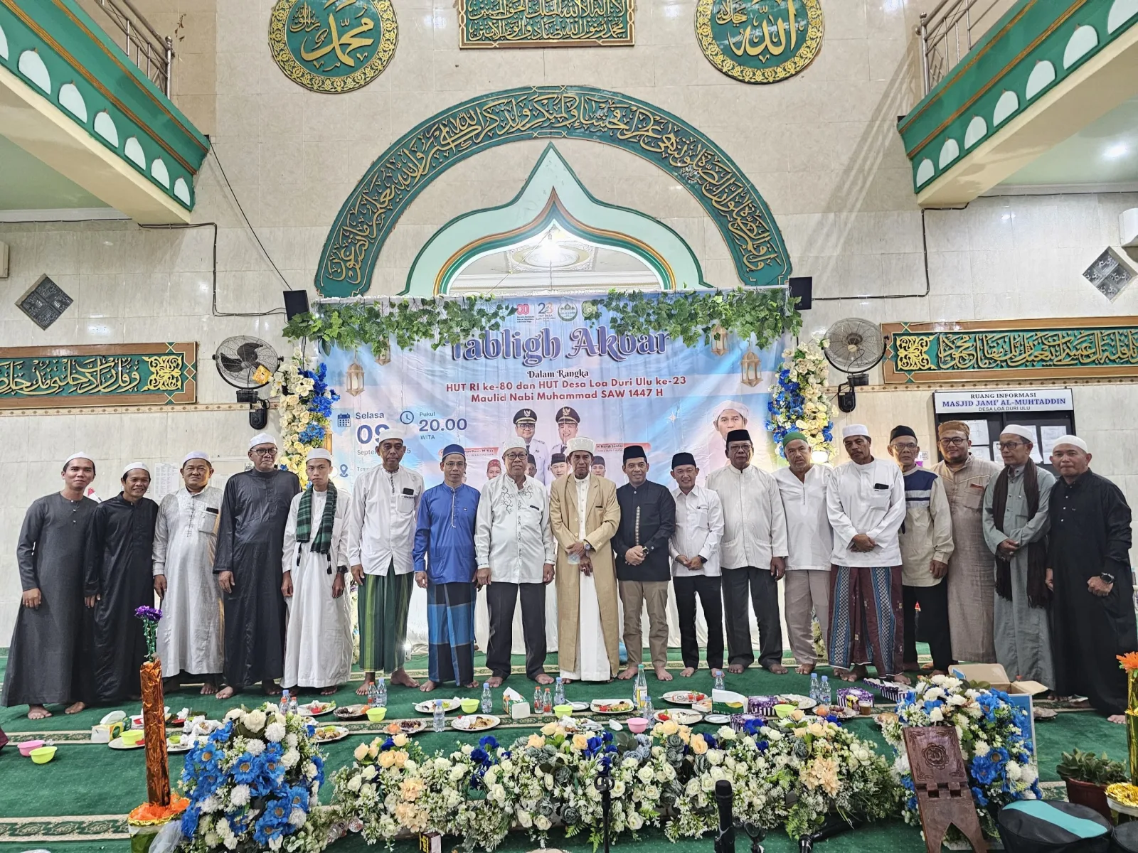 Tabligh Akbar & Maulid Nabi, Momentum Persatuan Warga Loa Duri Ulu