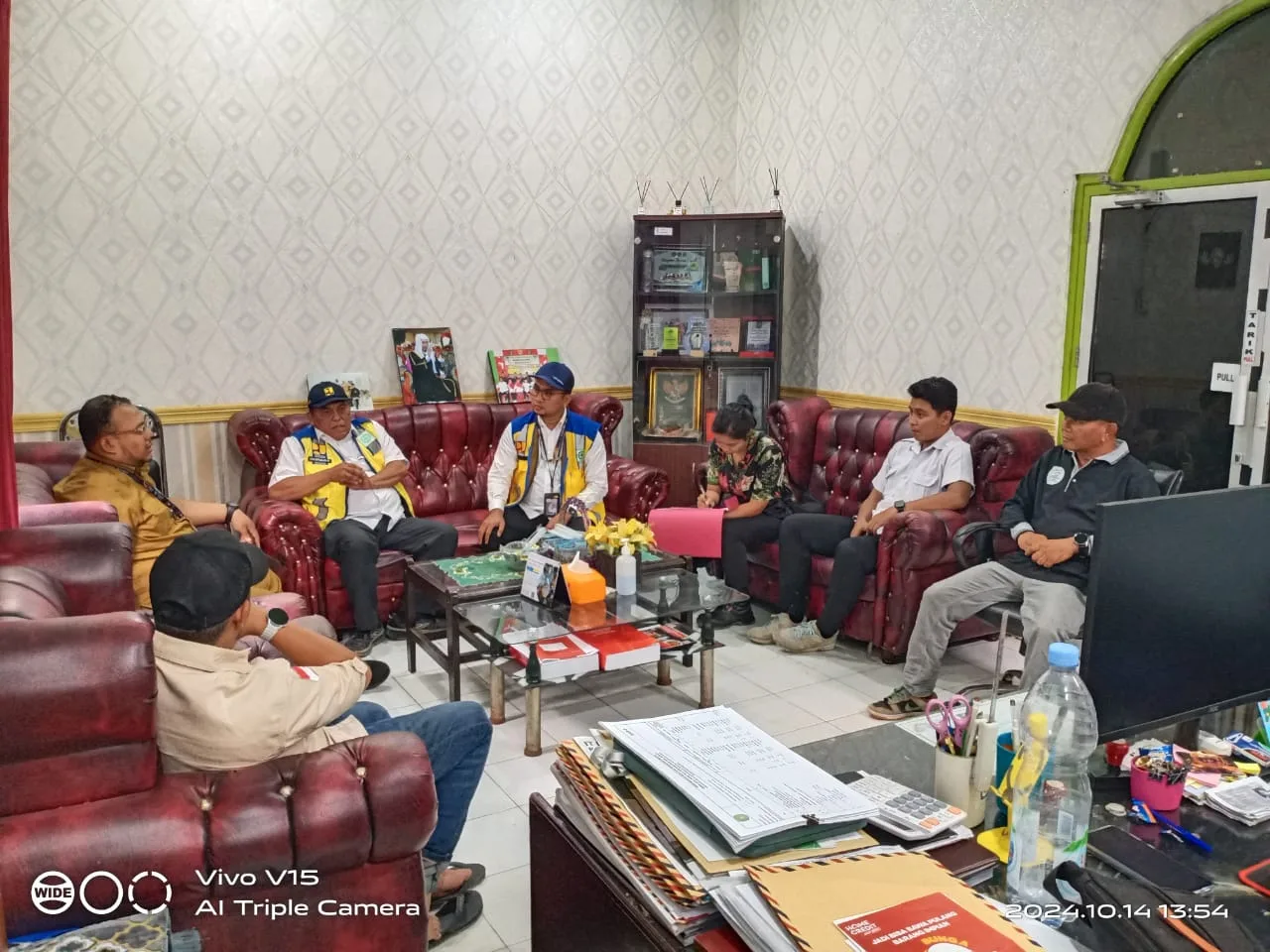 Kunjungan dari BWS tentang Perkembangan Kelompok P3A