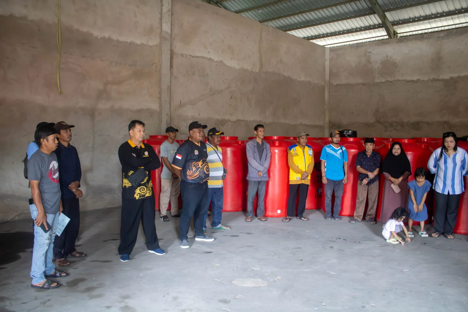 Pembagian Bantuan Tandon