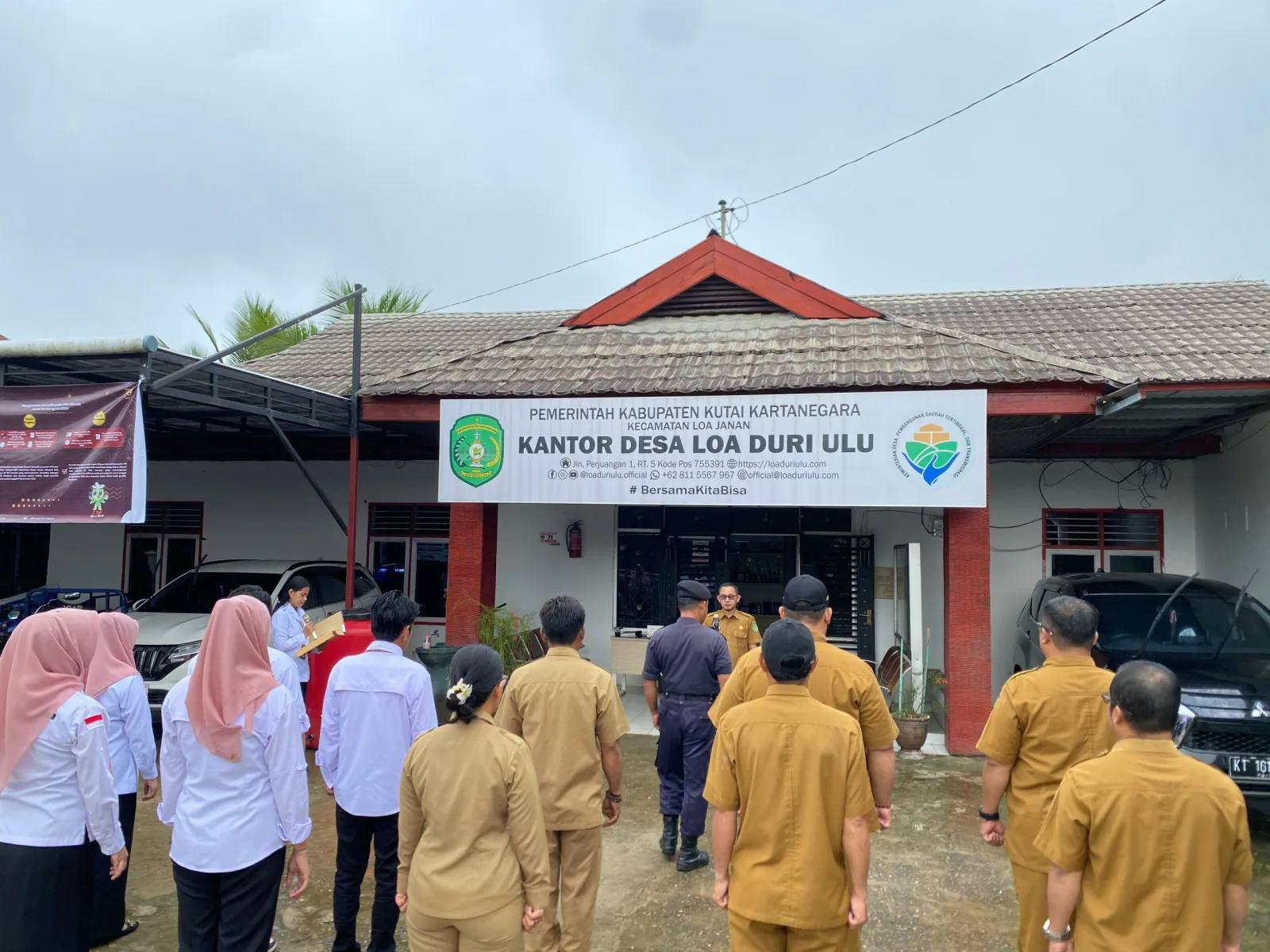 Apel Pagi Rutin Minggu Ketiga April, Pemerintah Desa Loa Duri Ulu Tegaskan Komitmen Pelayanan dan Disiplin