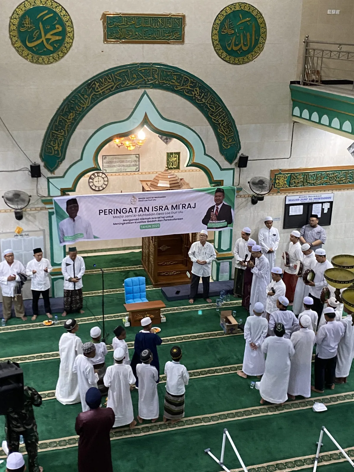 Isra Mi'Raj di Masjid Jami'Al-Muhtaddin