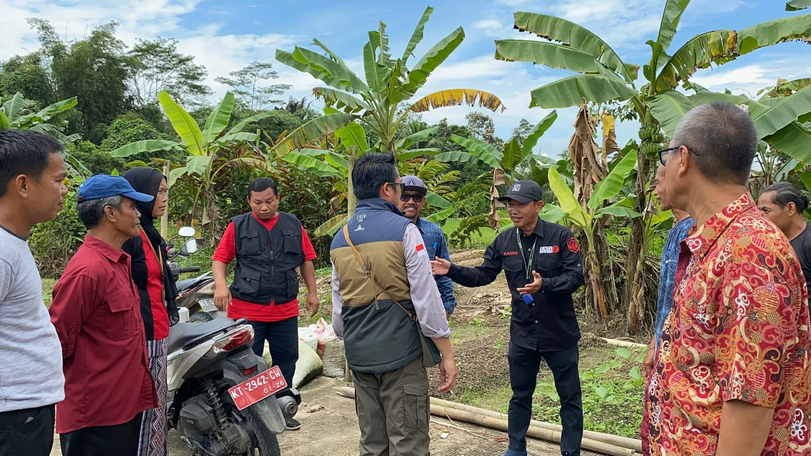 Peninjauan Lahan Untuk Pembangunan Perkantoran Desa Persiapan Loa Duri Seberang