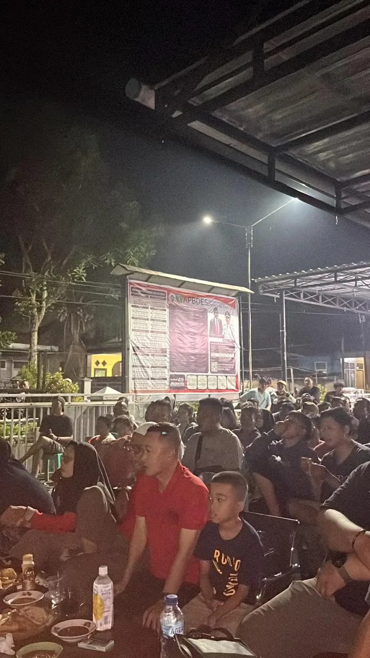 Nobar Semi Final AFC Desa Loa Duri Ulu