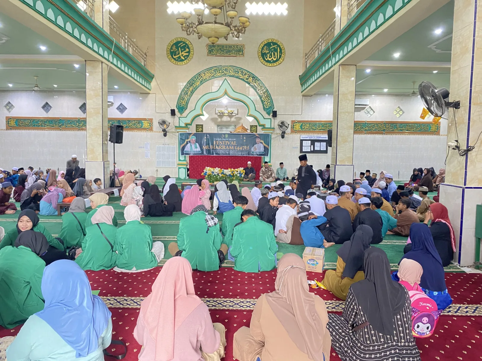 Masjid Jami’ Al-Muhtadin Dipenuhi Semangat Hijrah dari Generasi Penerus