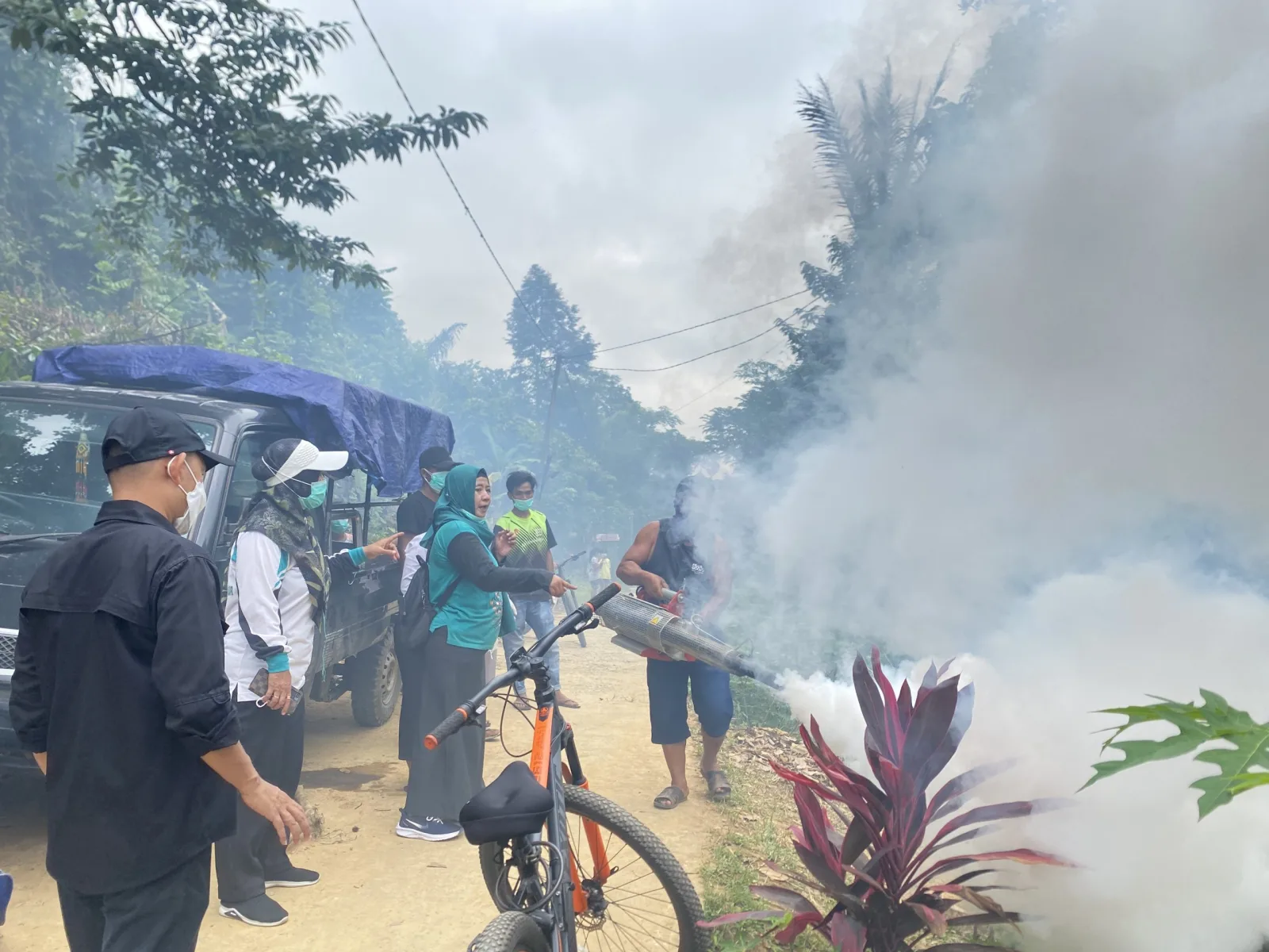 Fogging Desa Loa Duri Ulu