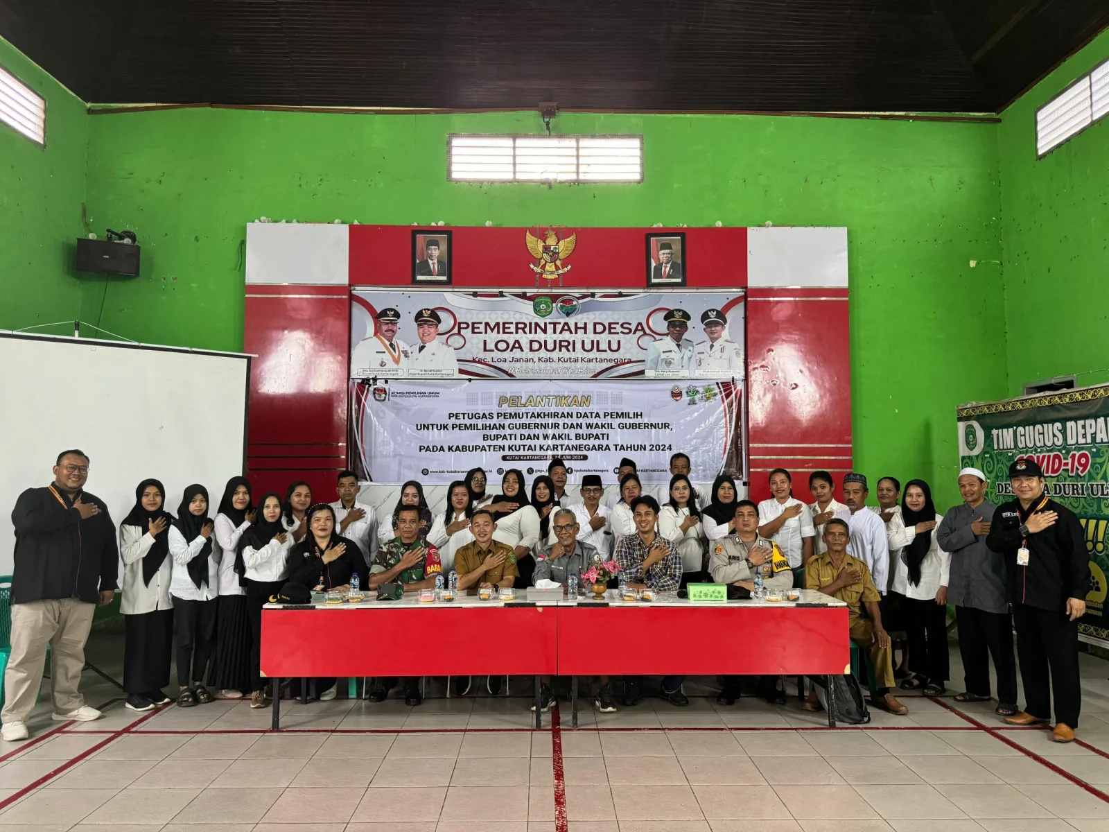 Apel Pantarlih Desa Loa Duri Ulu: Persiapan Pemilihan Umum yang Terencana