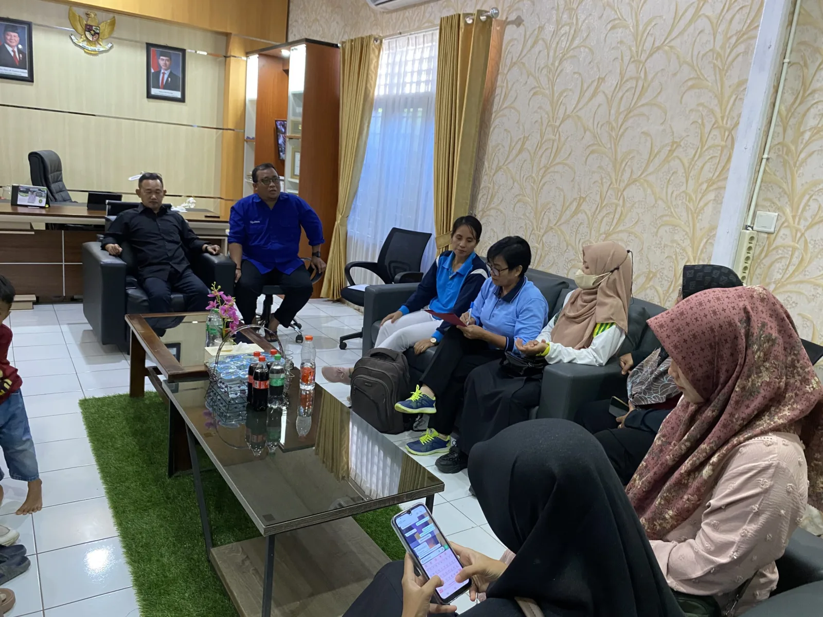 Rapat Koordinasi Dengan Guru TK Paud Sedesa Loa Duri Ulu