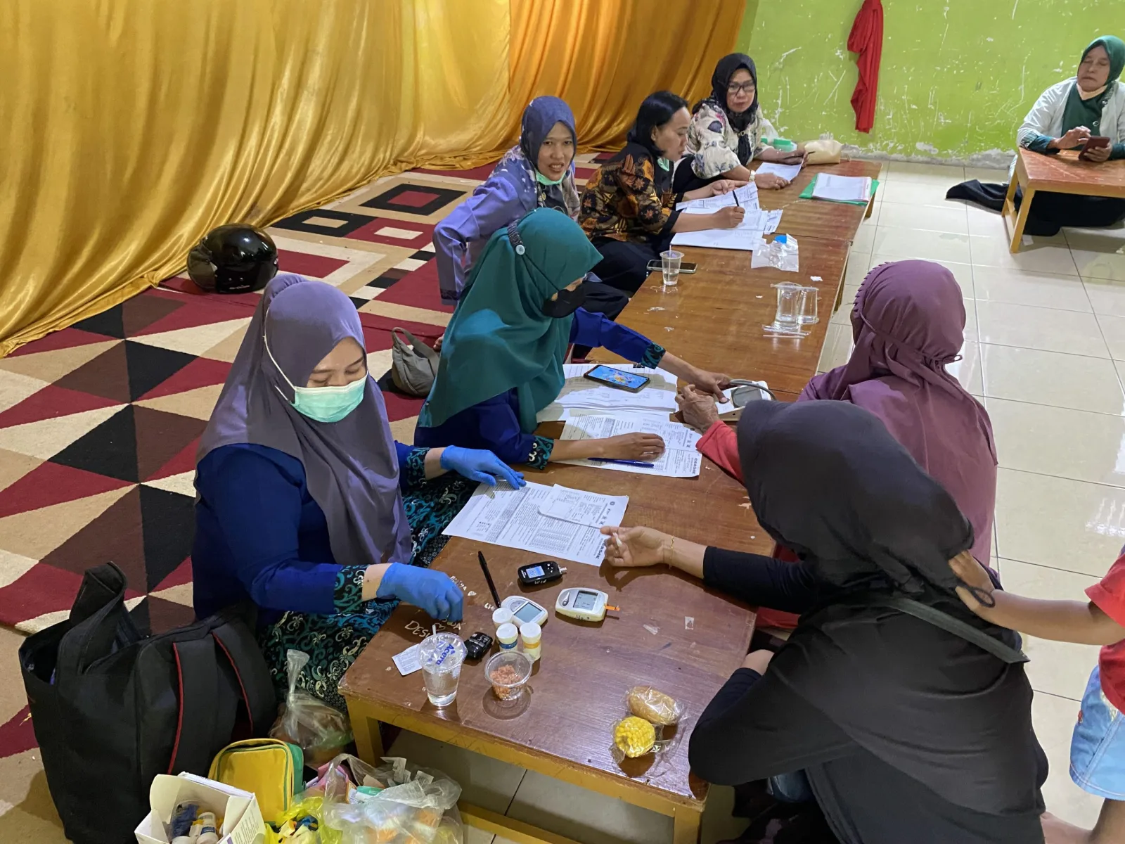 POSBINDU (POS PEMBINAAN TERPADU) DI RT.02 LOA DURI ULU