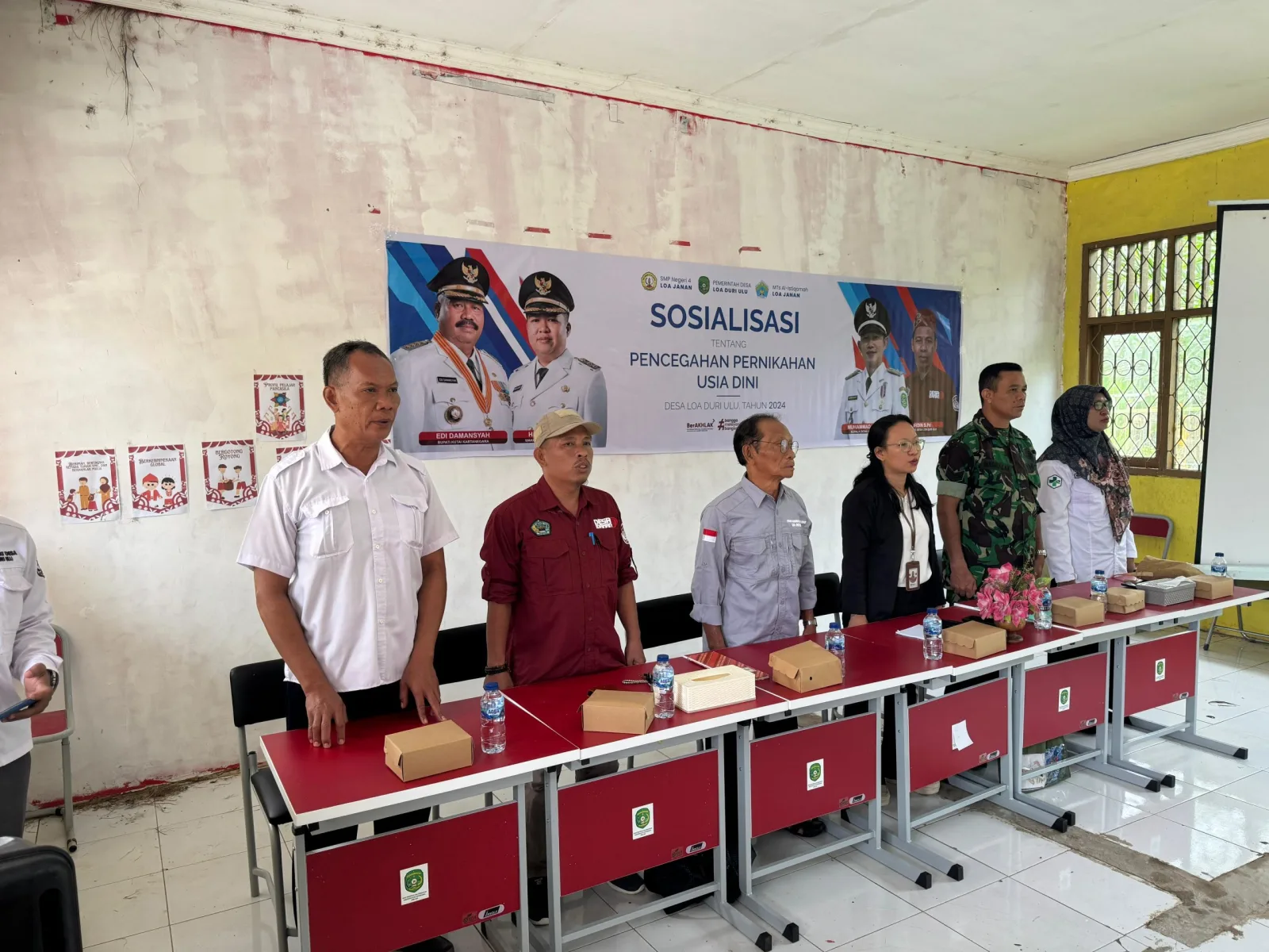 Sosialisasi Pencegahan Pernikahan Usia Dini Hari Ke-1