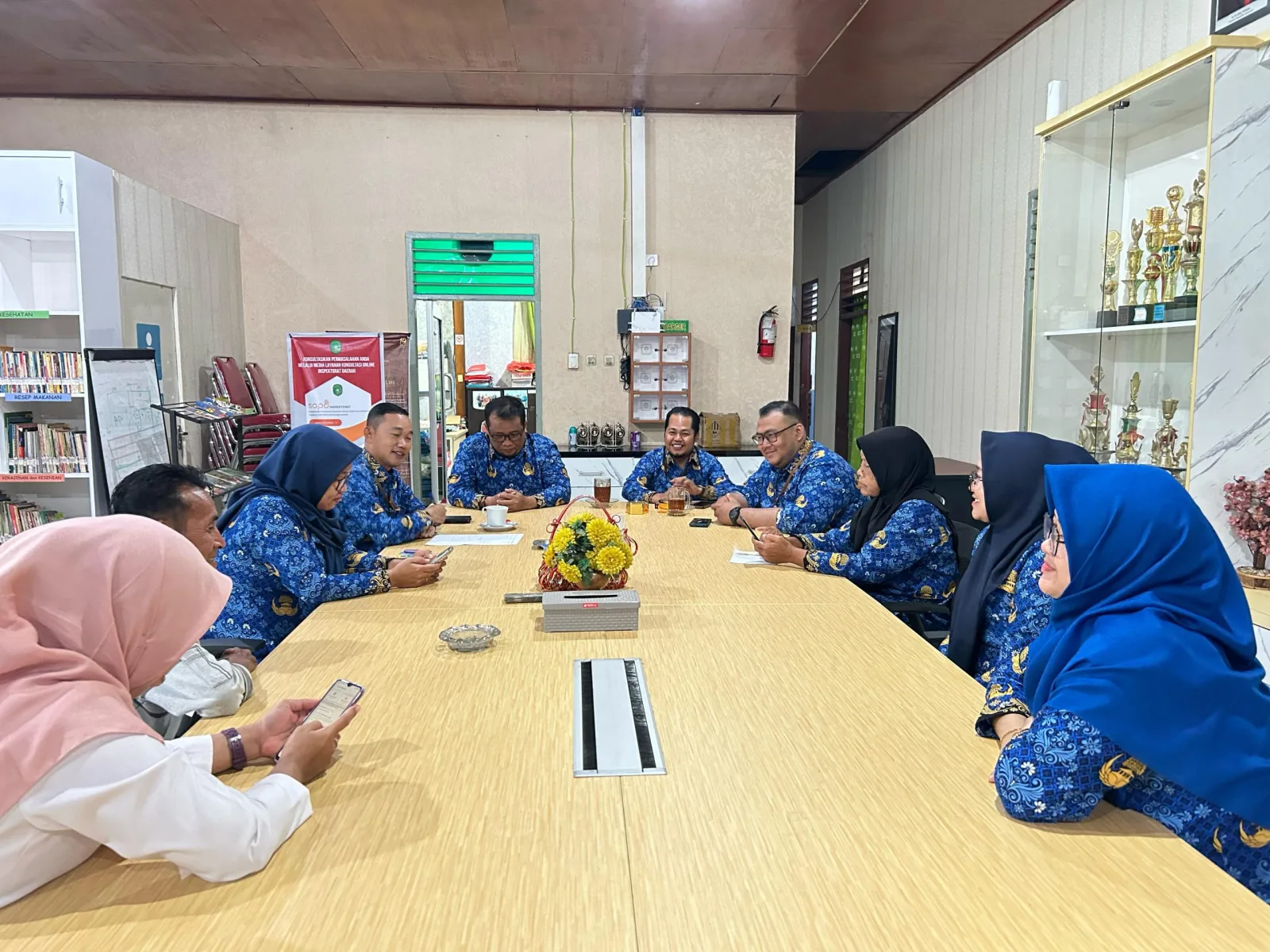 Rapat Koordinasi Acara Pelantikan Desa Persiapan