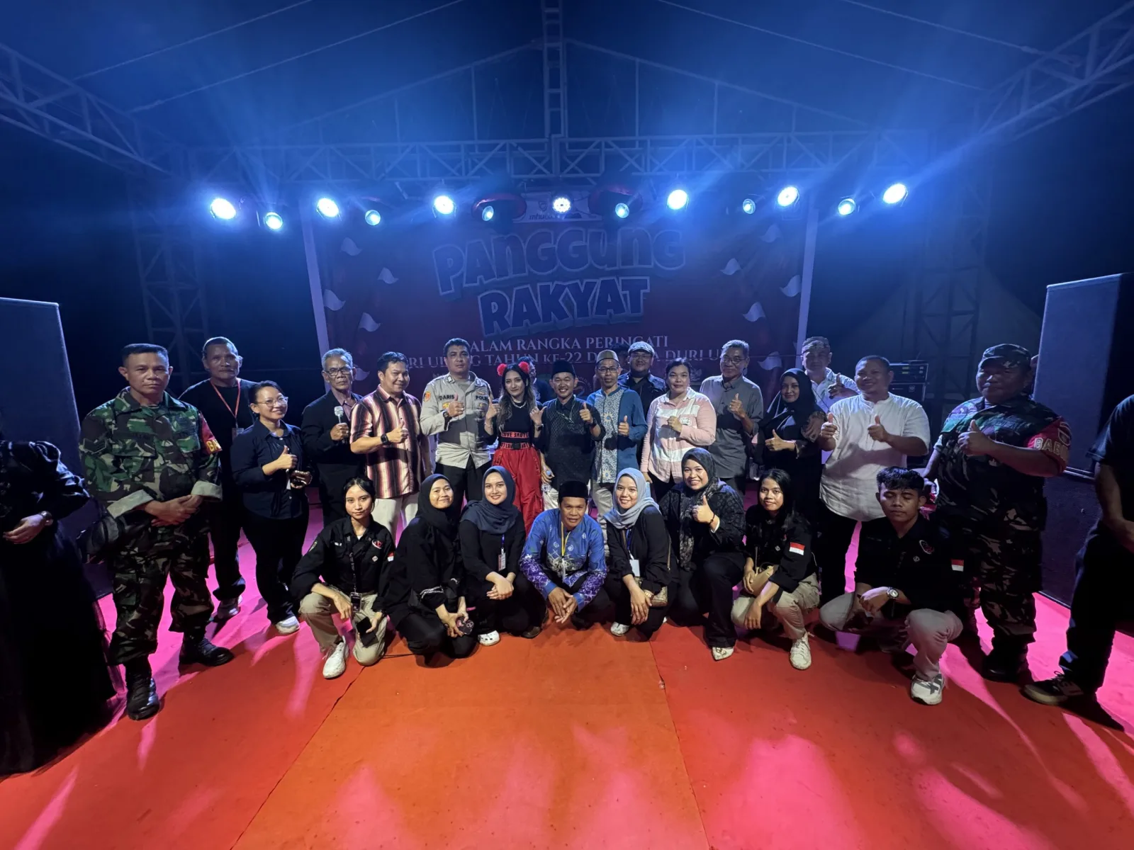 Pecah !! Panggung Rakyat Desa Loa Duri Ulu