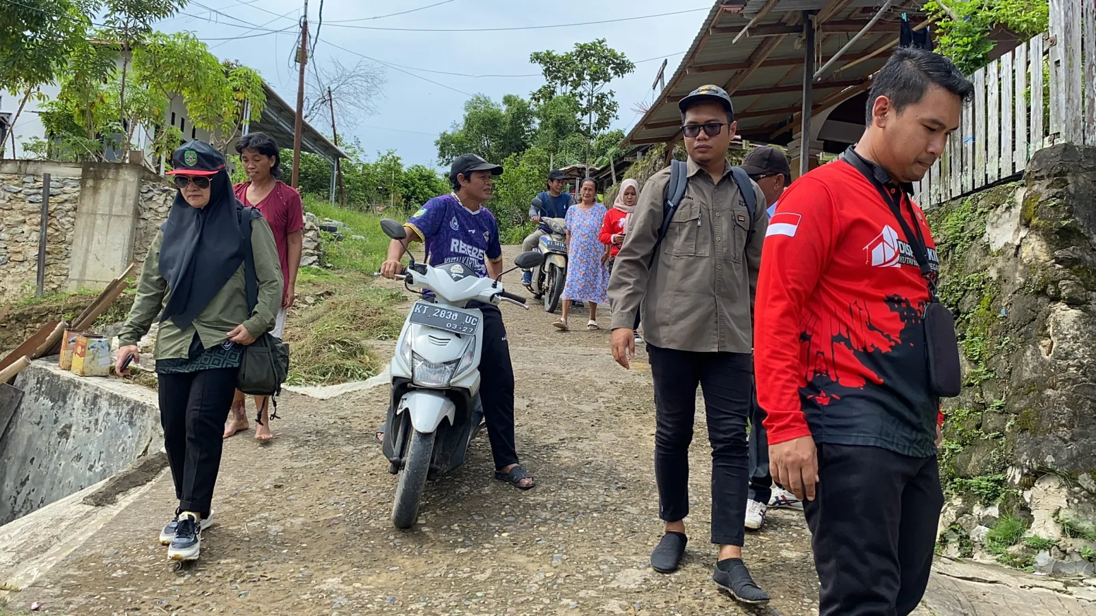 Survey Penerima Tandon dari PERKIM Kab. Kukar