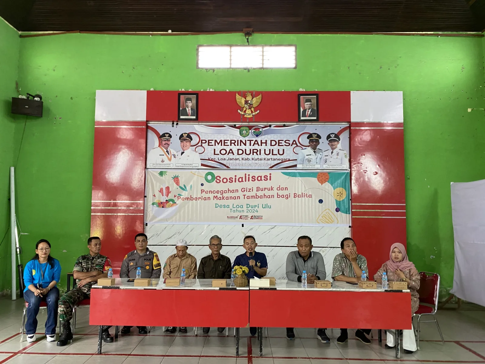 Sosialiasi Penanganan Gizi Buruk dan Pemberian Makanan Tambahan