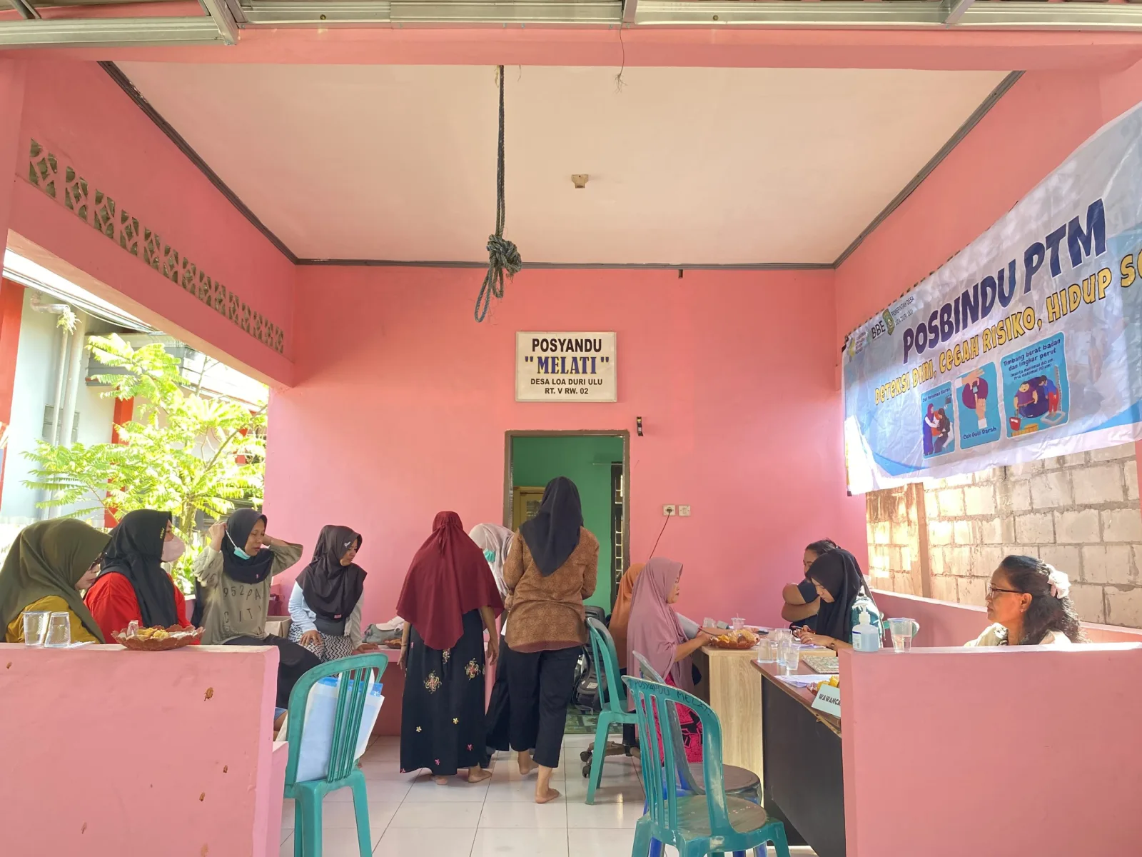 Posbindu RT 04 Berjalan Lancar, Fokus pada Pemeriksaan Penyakit Tidak Menular