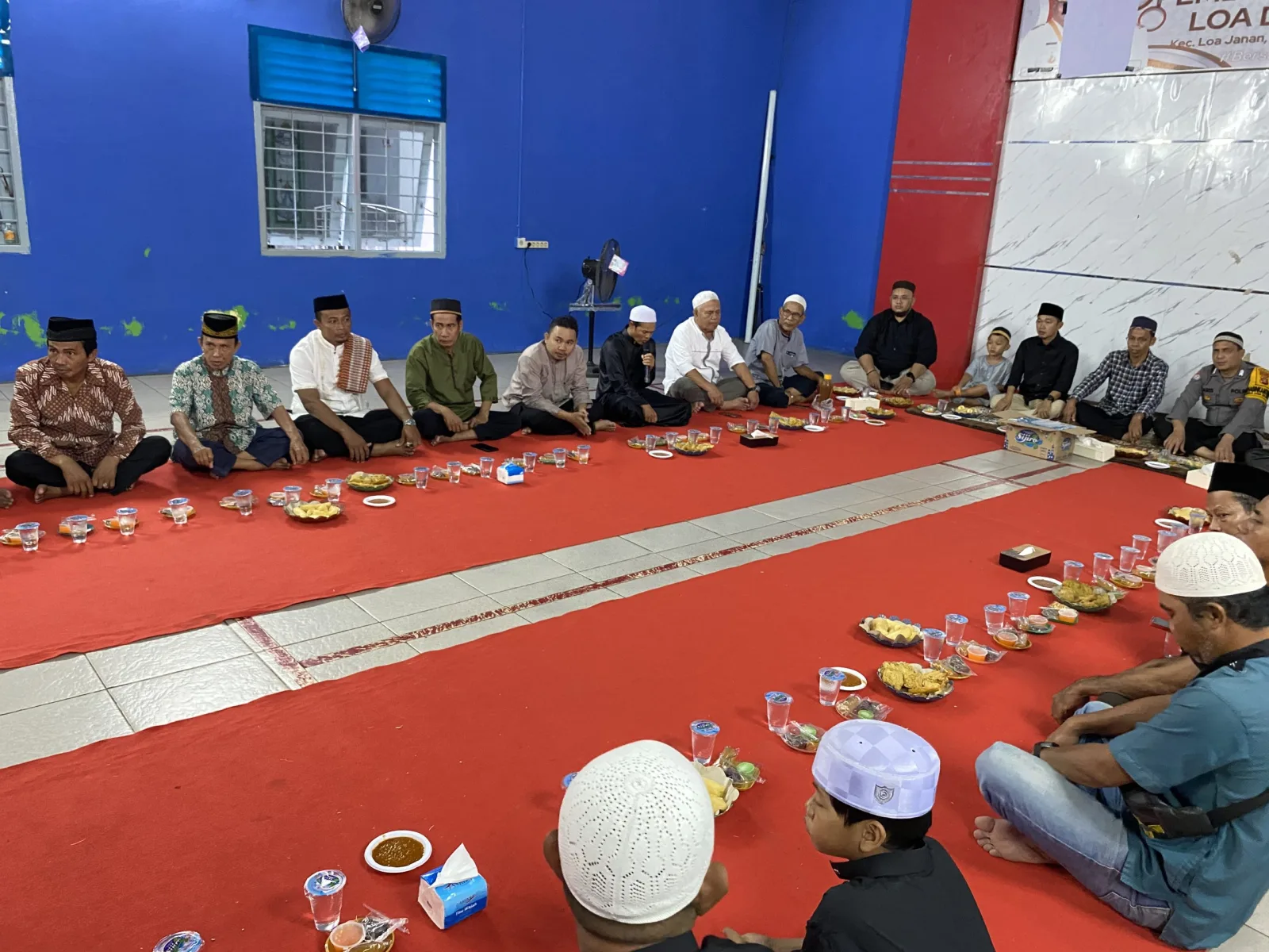 Momen Ramadhan, Pemdes Loa Duri Ulu Gelar Buka Bersama dan Koordinasi Bersama Tokoh Masyarakat dan Lembaga Desa