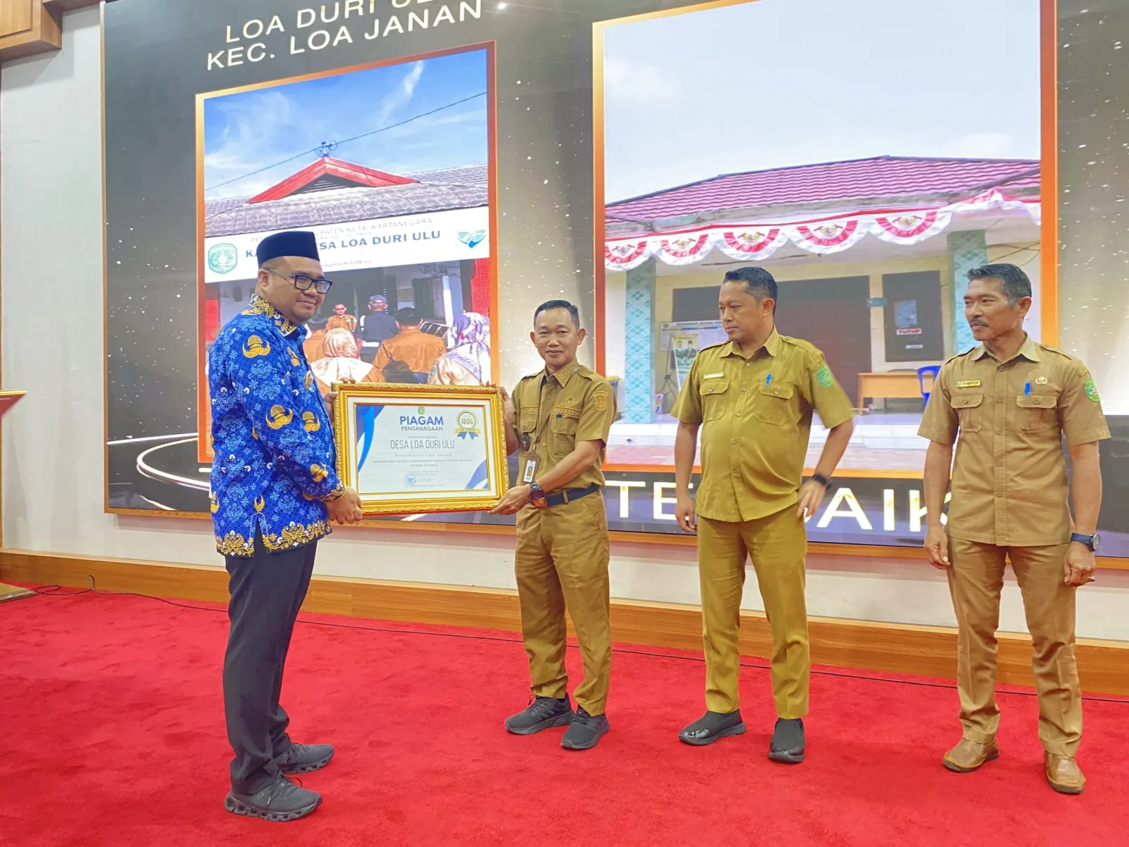 Transformasi Pelayanan Desa Berbuah Prestasi, Loa Duri Ulu Terbaik Se-Kukar