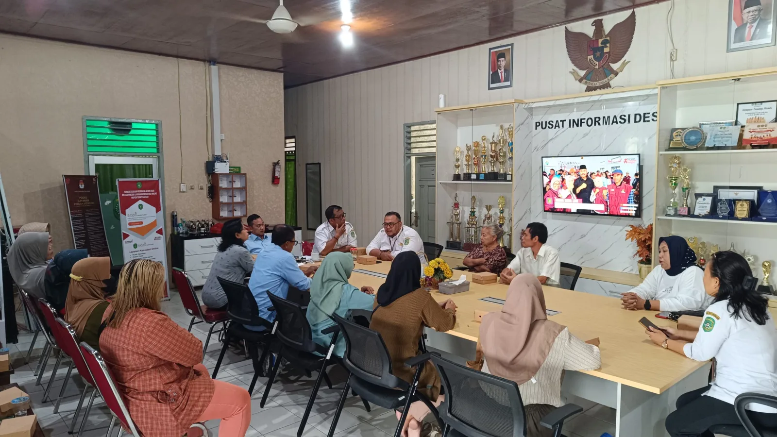 Pertemuan KPM & KPMD bersama Kepala Desa Loa Duri Ulu