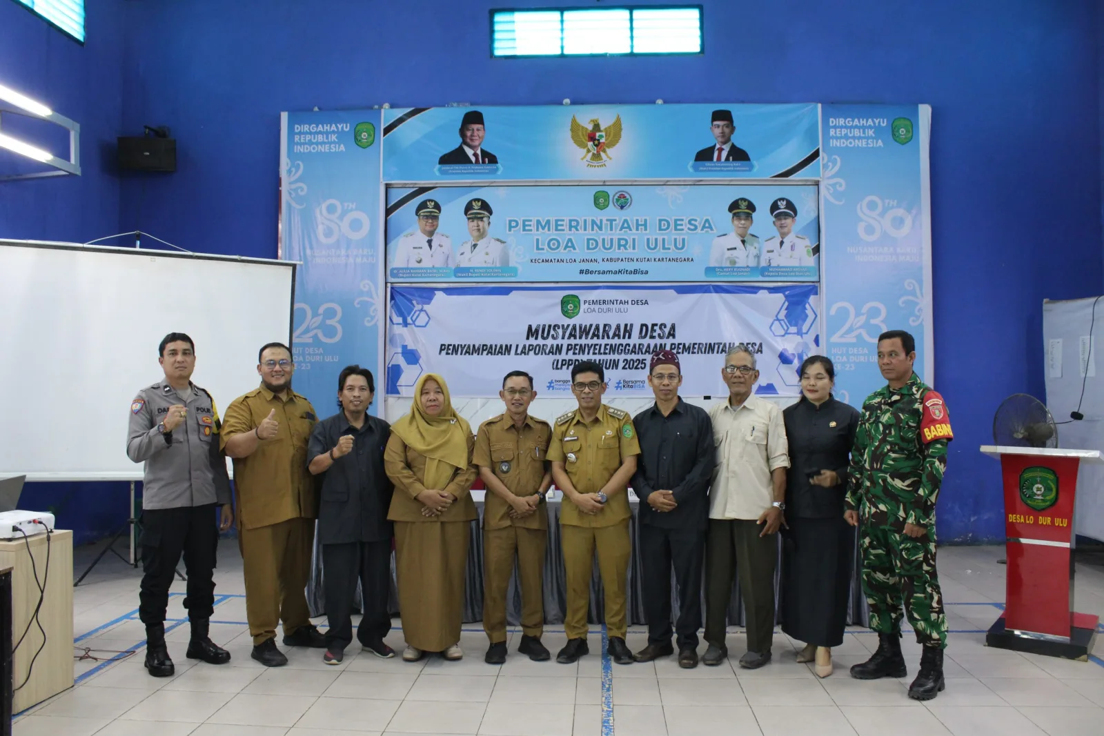 Ke Mana Arah Pembangunan 2025? LPPD Loa Duri Ulu Dibuka Terang-Terangan di Hadapan Warga