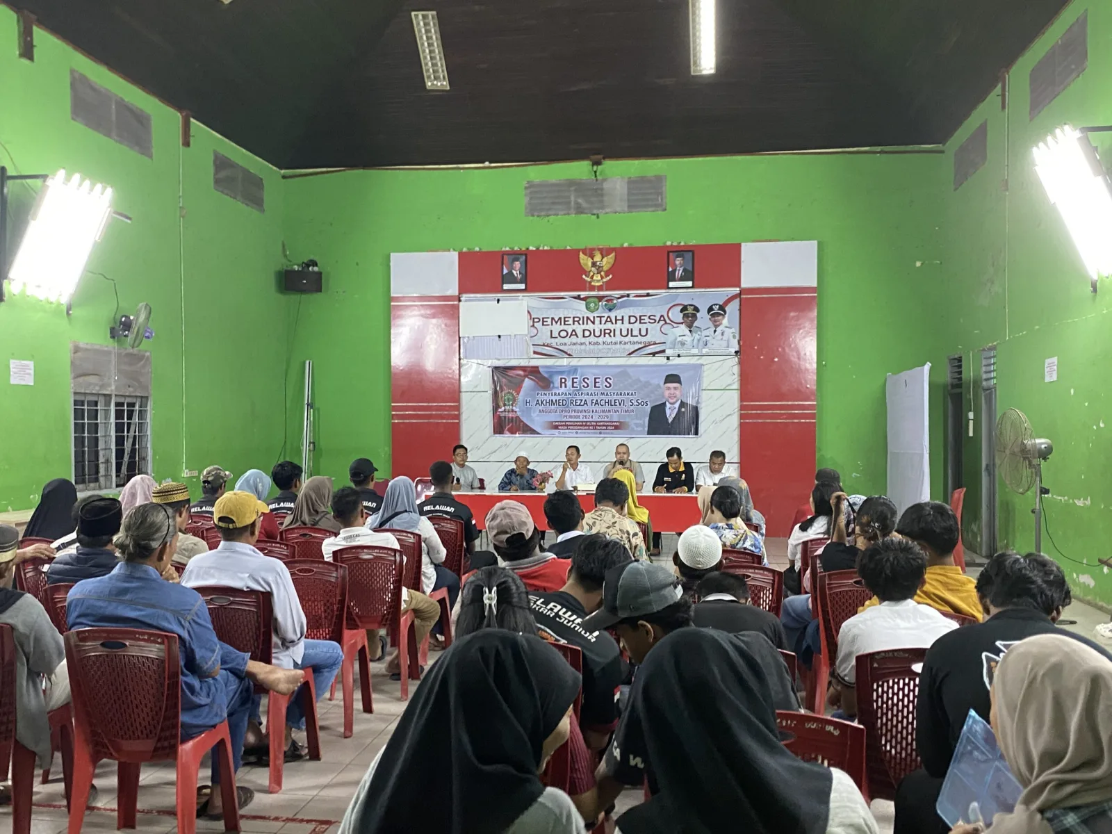 Reses Serap Aspirasi dari Anggota Dewan Akhmed Reza Pachlevi