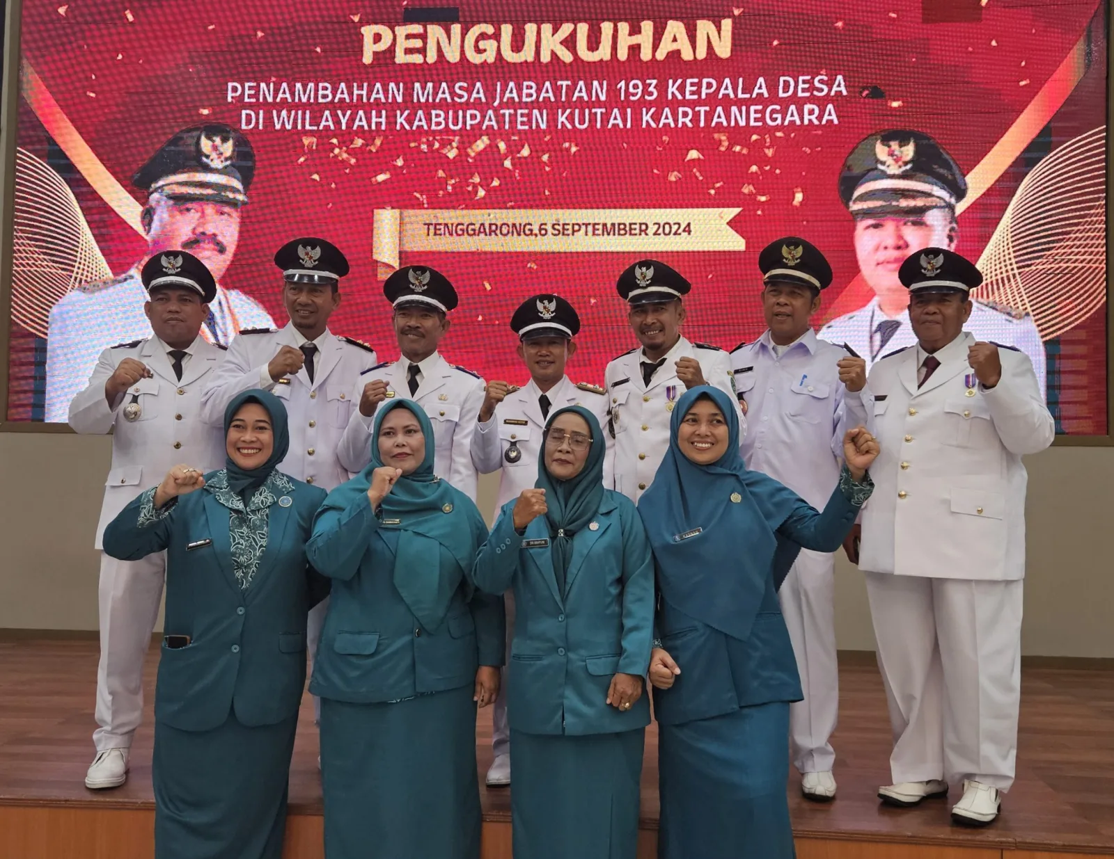 Pengukuhan 193 Kepala Desa Se-Kabupaten Kutai Kartanegara
