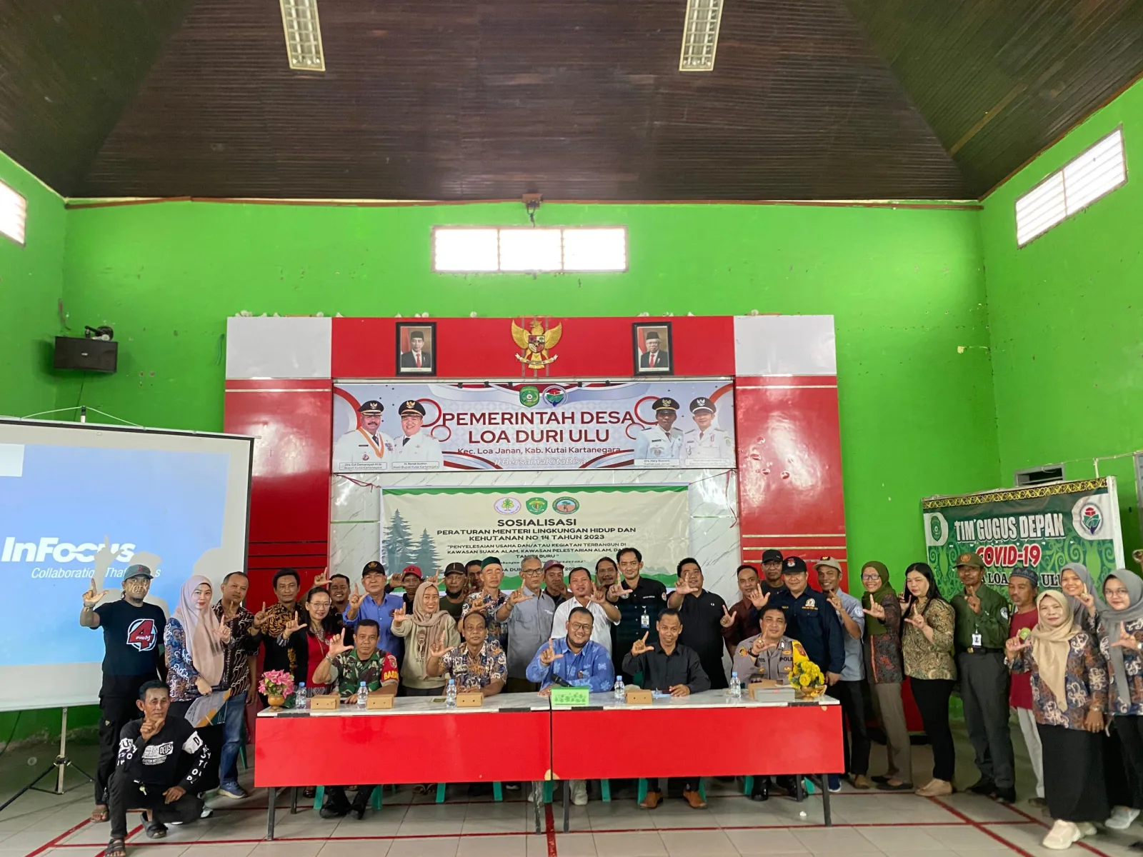 Sosialisasi UPTD Tahura di Desa Loa Duri Ulu: Meningkatkan Kesadaran Masyarakat terhadap Konservasi Lingkungan