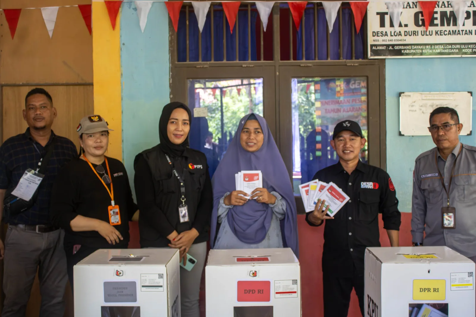 PEMILU di Desa Loa Duri Ulu