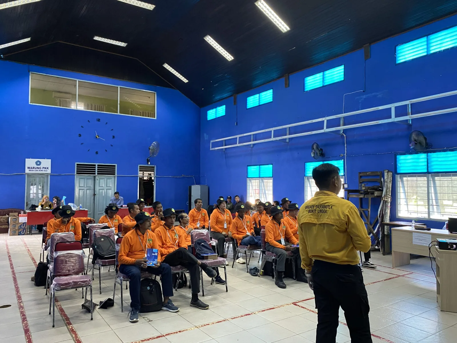 Gelorakan Aksi Peduli Api, Dinas Kehutanan Bina Warga Desa Loa Duri Ulu!