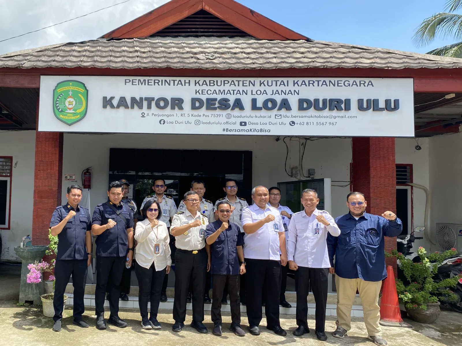 Loa Duri Ulu Perkuat Program Desa Binaan Imigrasi Lewat Monitoring dan Evaluasi