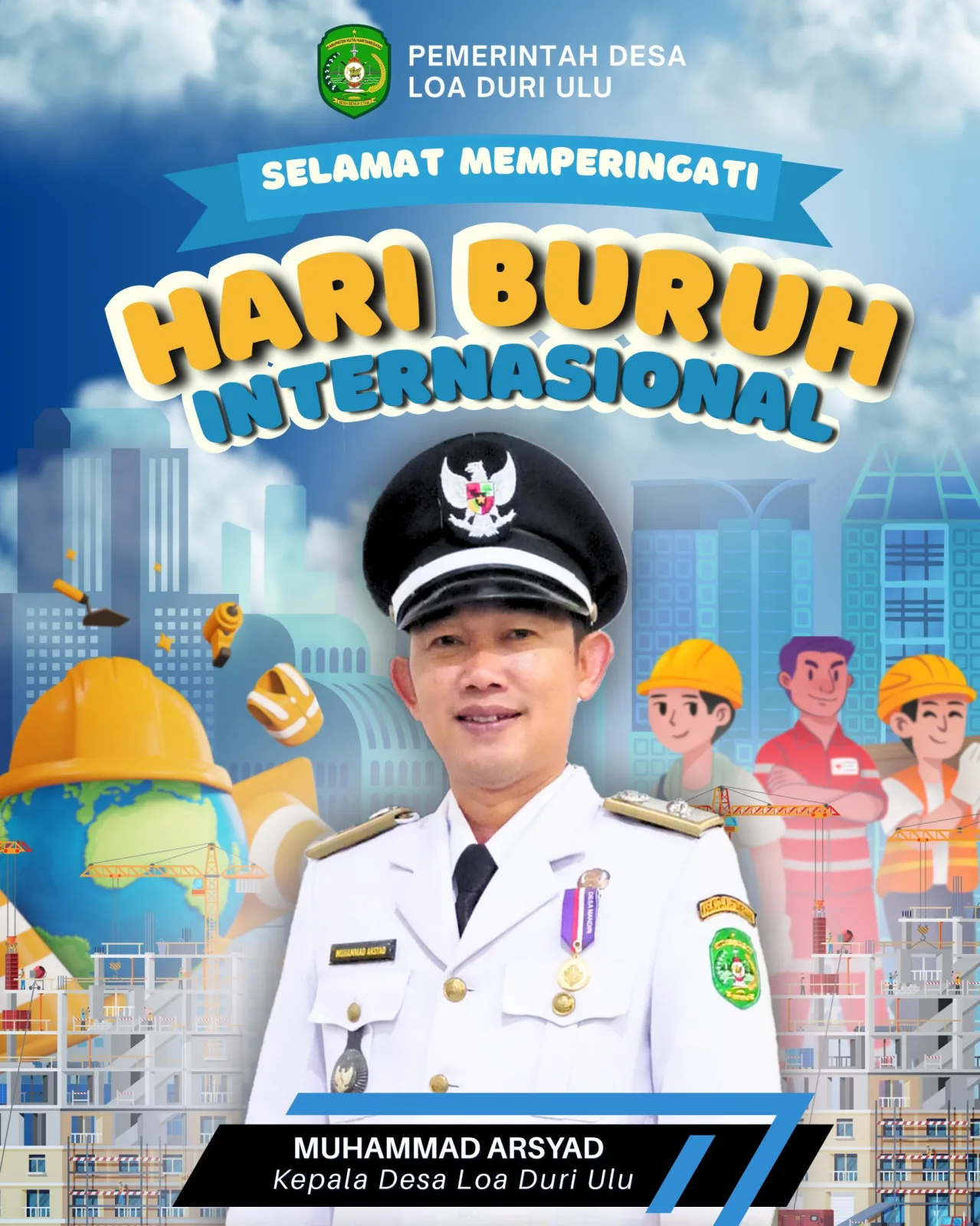 🎉 Peringatan Hari Buruh 1 Mei 2025"Kerja Layak, Hidup Bermartabat"