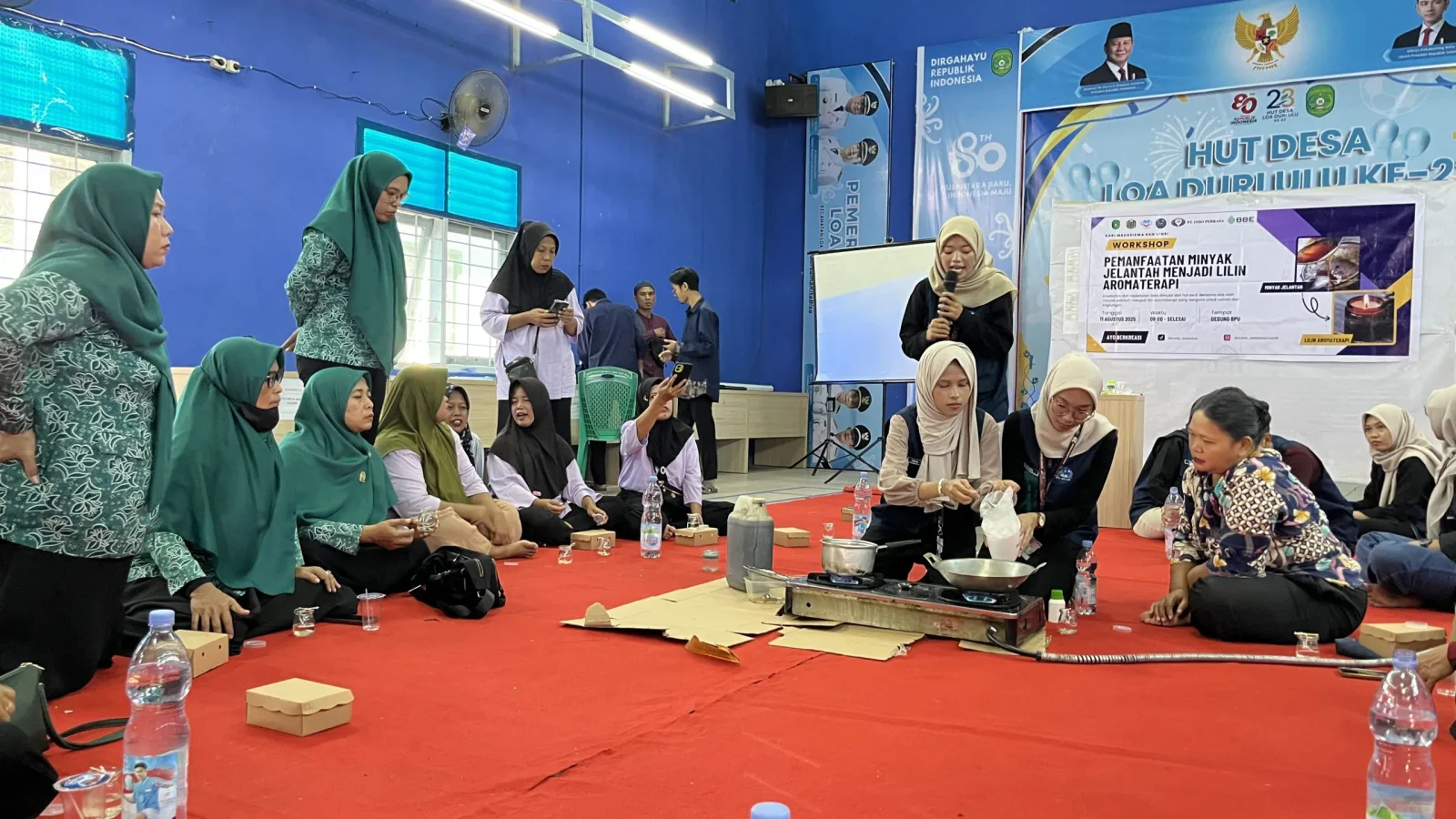 🌿 Kreatif & Ramah Lingkungan: Mahasiswa KKN UINSI Gelar Workshop Pembuatan Lilin Aromaterapi
