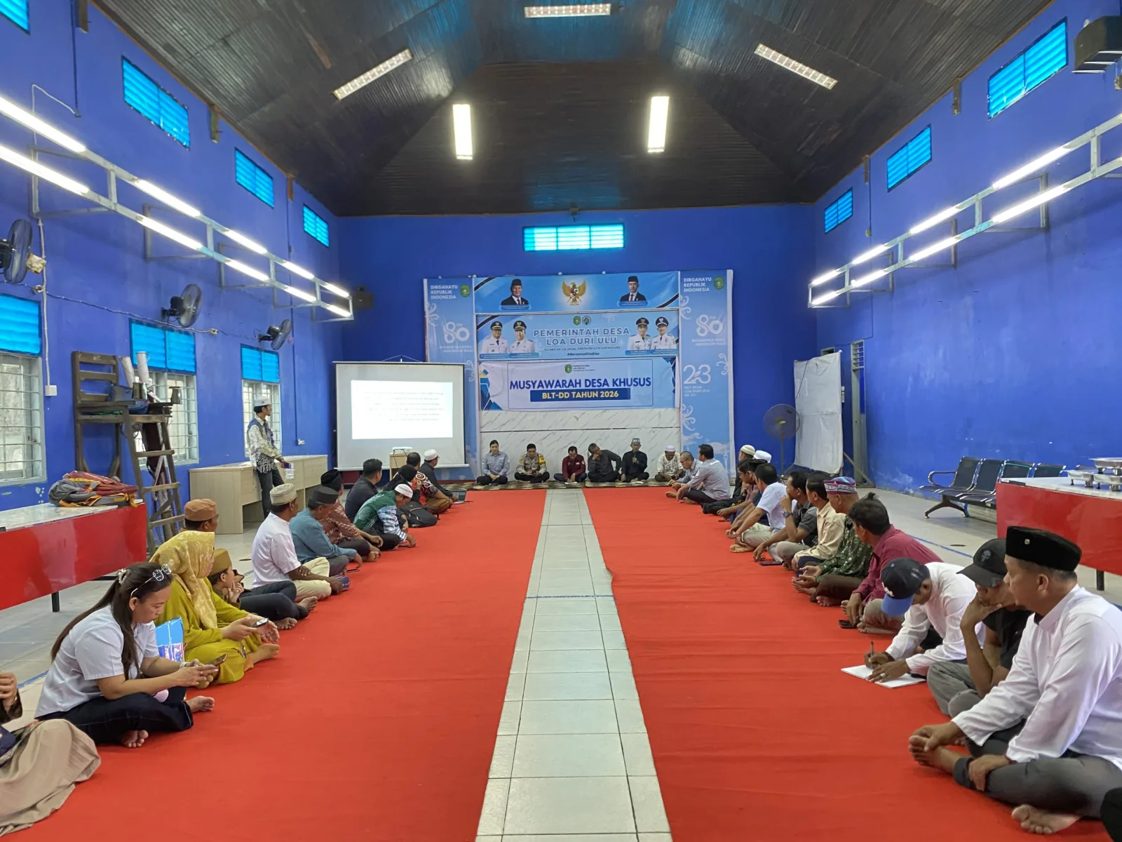 Siapa Saja Penerima BLT-DD 2026? Musyawarah Khusus Digelar di Loa Duri Ulu