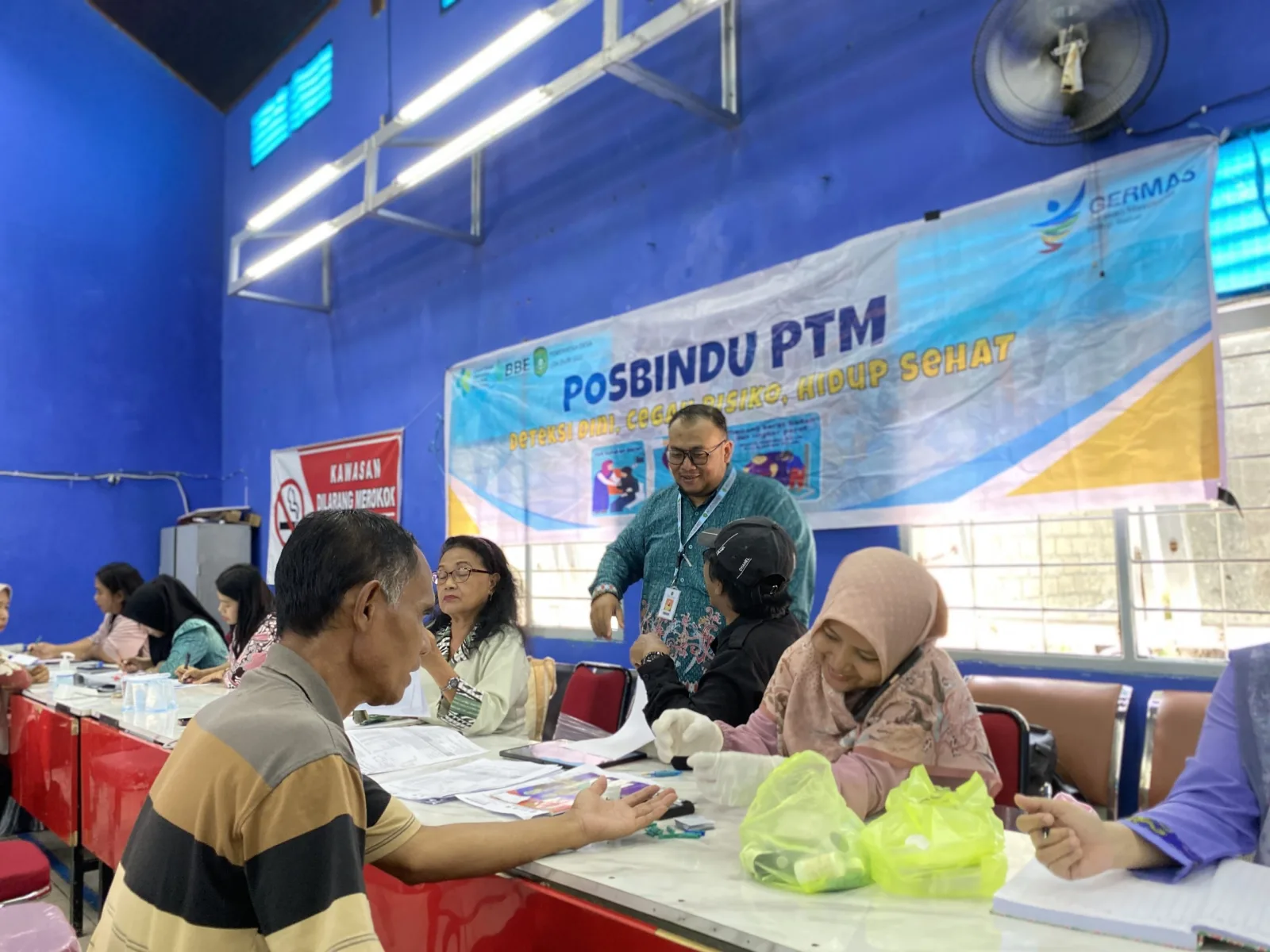 “Kolaborasi Hebat! Posbindu, Puskesmas, dan Prodia Gelar Pemeriksaan Gratis di Loa Duri Ulu”
