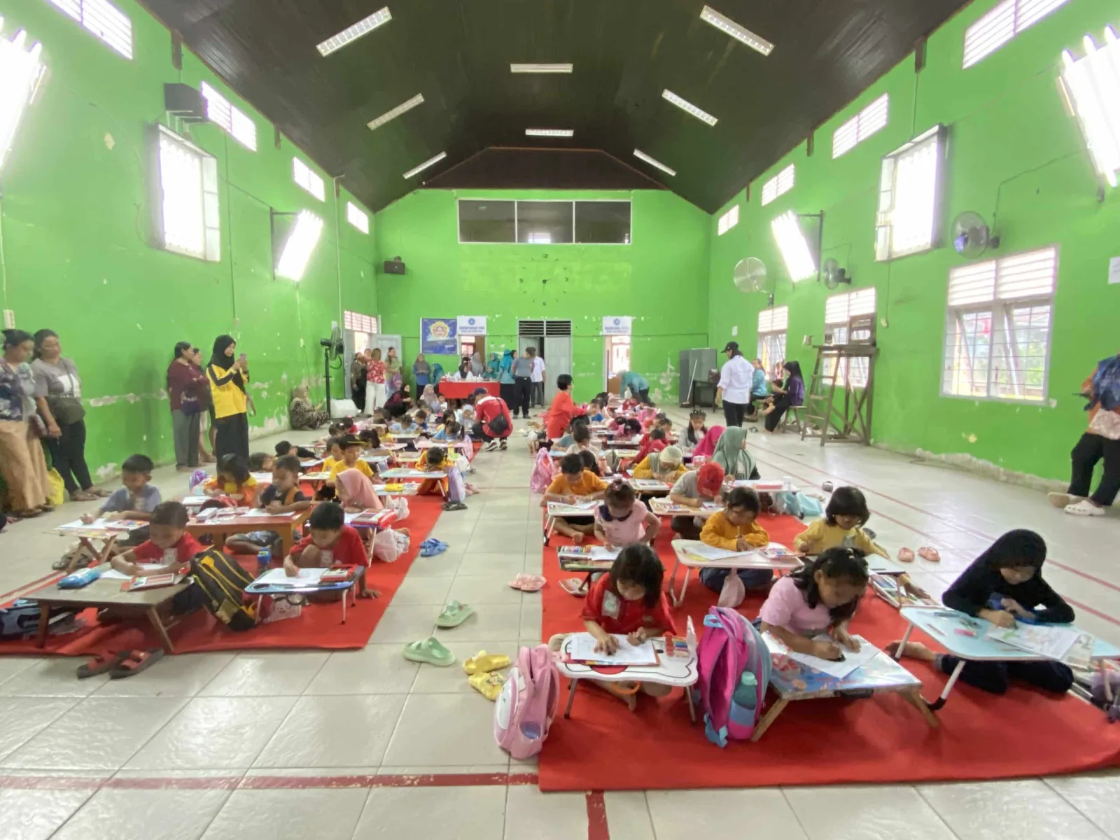 Lomba Mewarnai Anak TK/PAUD dan SD Se-Desa Loa Duri Ulu