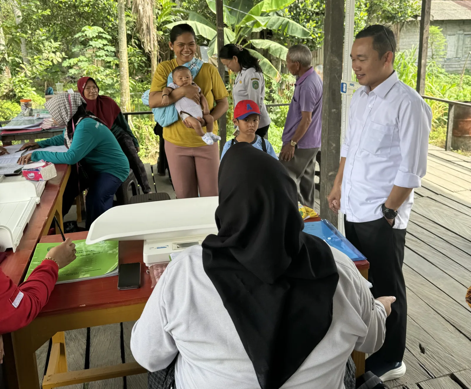 Kunjungan Posyandu Cempaka