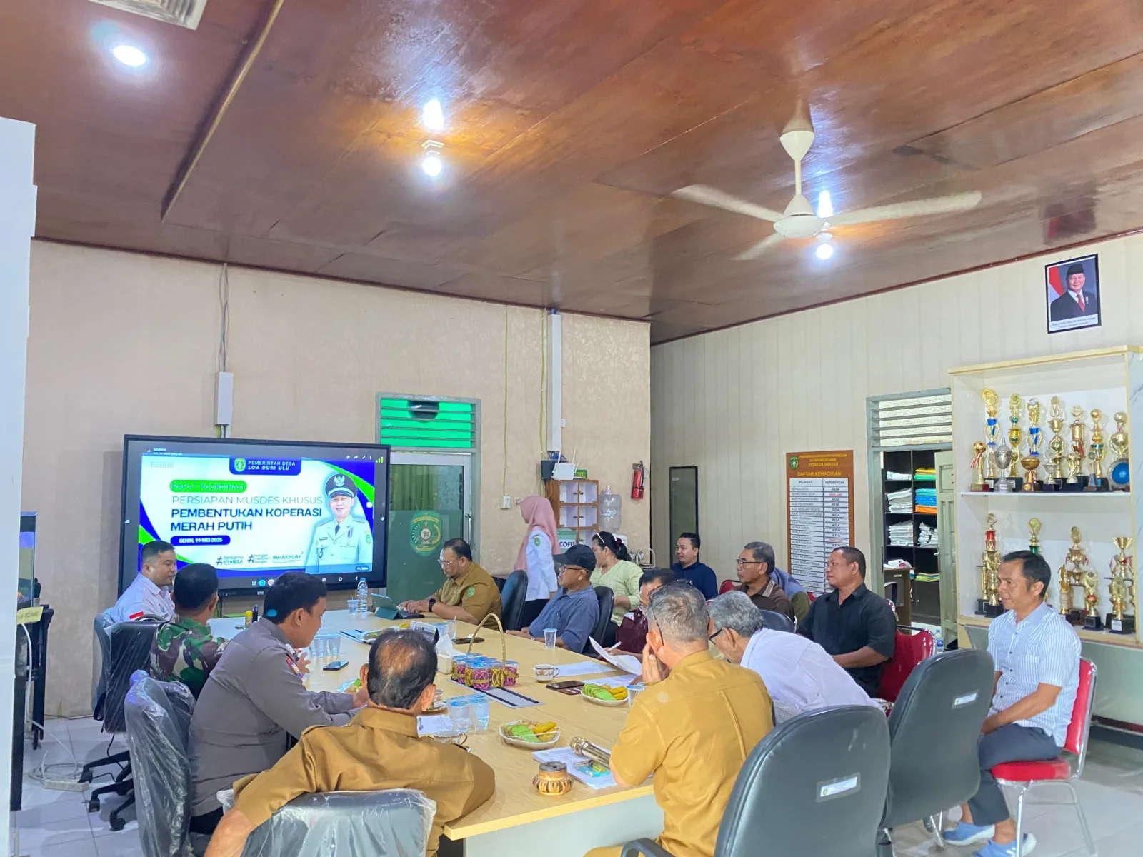 Menuju Kemandirian Ekonomi Desa, Digelar Rapat Persiapan Musdesus Pembentukan Koperasi Merah Putih