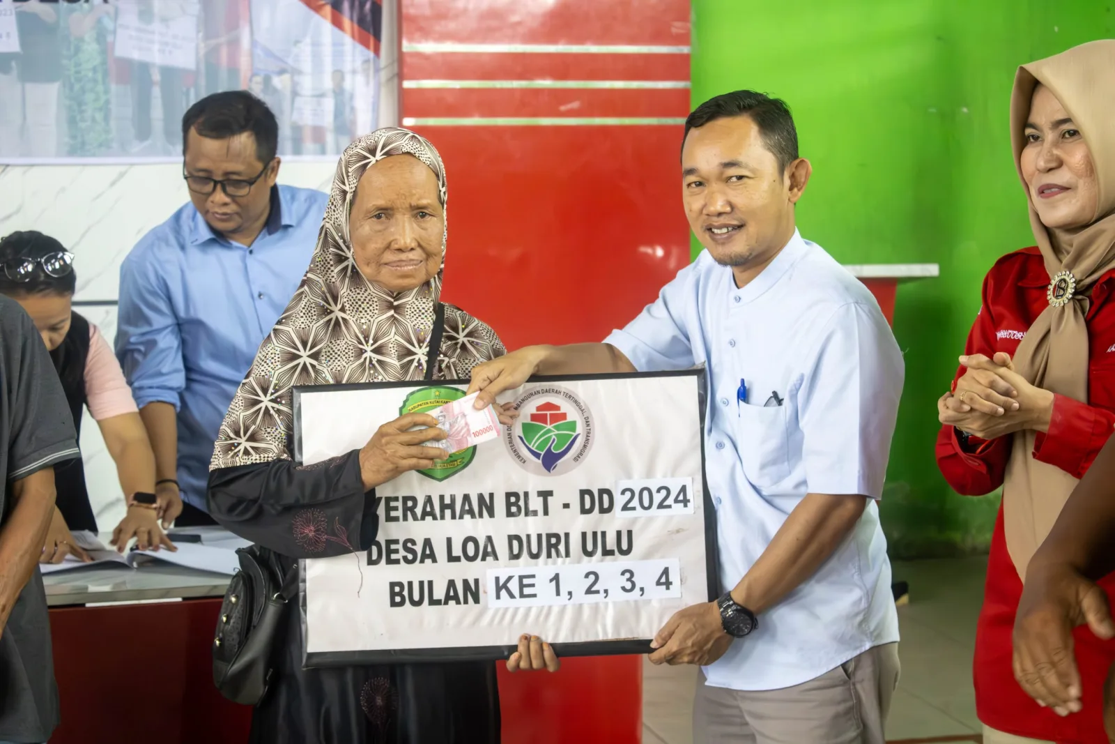 Penyaluran Bantuan Langsung Tunai Dana Desa Bulan Ke 1-4
