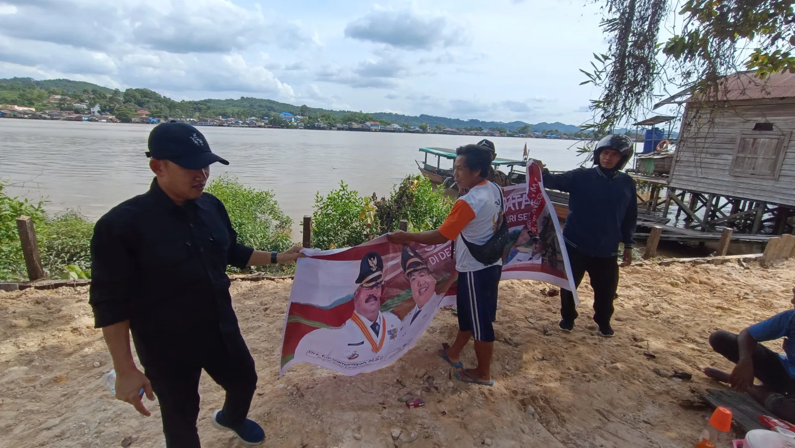 Persiapan Desa Loa Duri Seberang