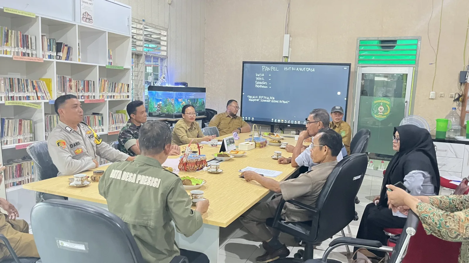 Satukan Semangat! Pemdes Tunjuk Panitia HUT Desa Ke-23 dan HUT RI ke-80 Lewat Rapat Bersama