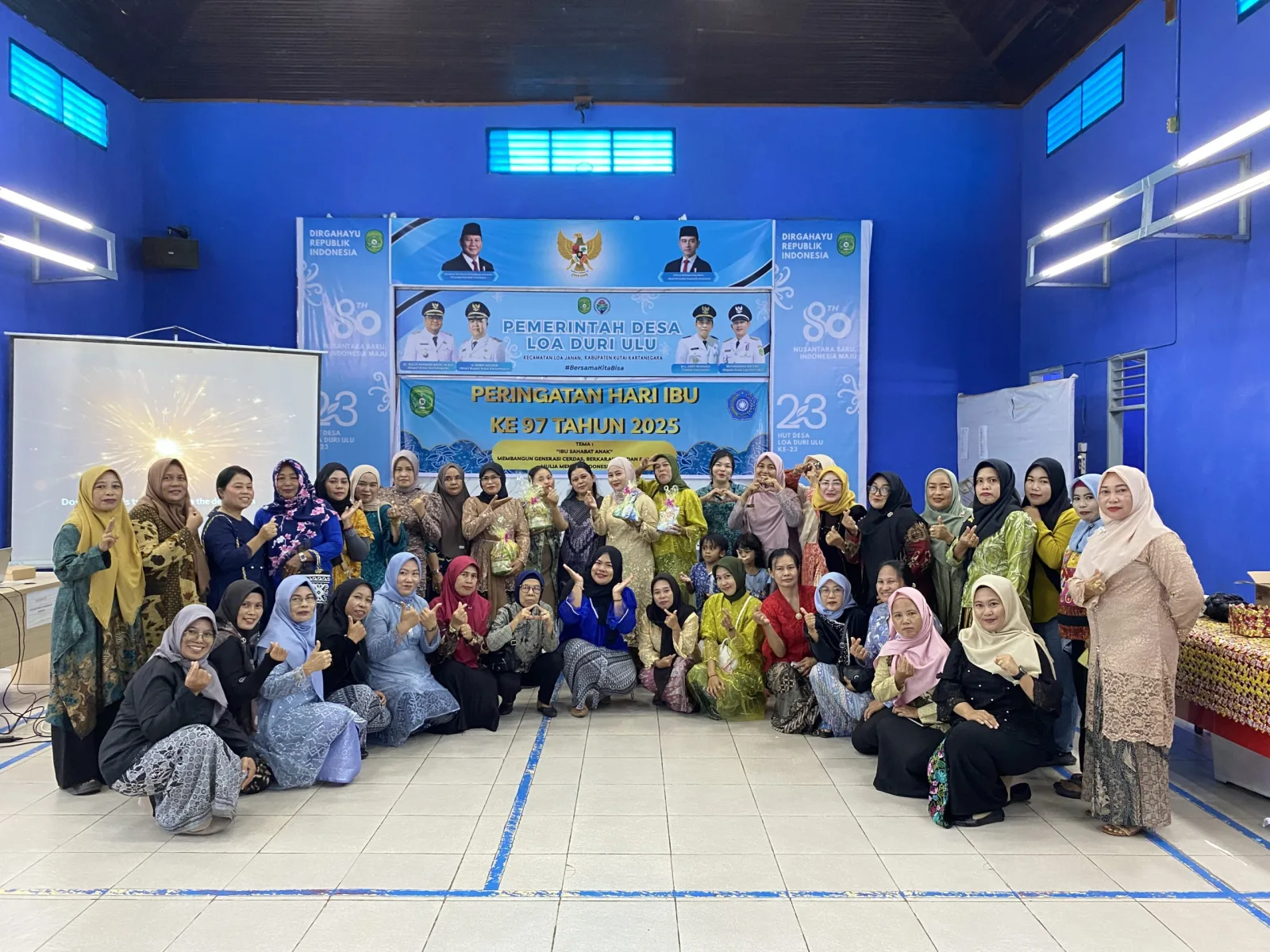 Merajut Peran Ibu Masa Kini: PKK Loa Duri Ulu Peringati Hari Ibu dengan Edukasi