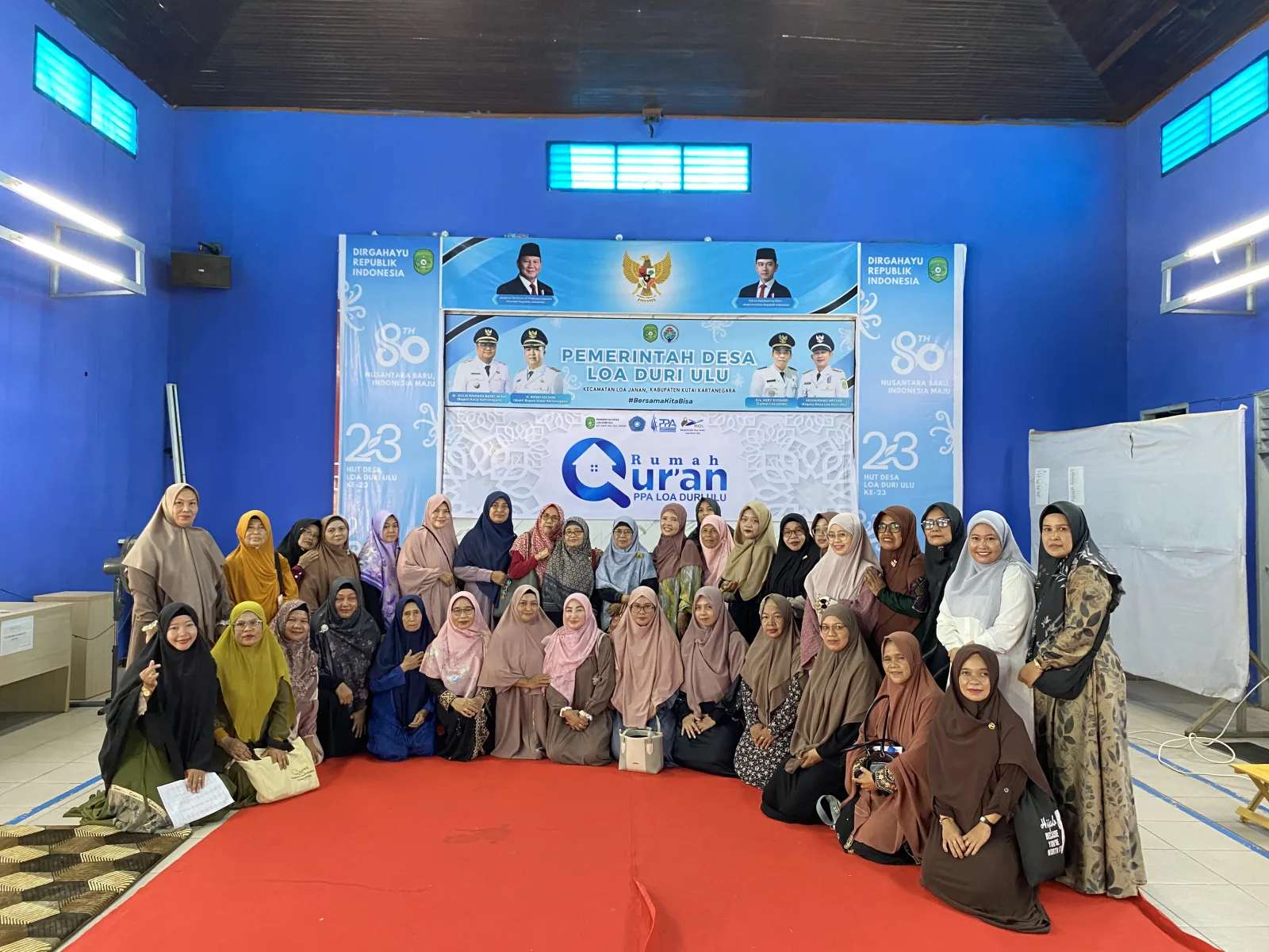 Ramai Dihadiri Warga, Kajian Tafsir Muslimah di Loa Duri Ulu Curi Perhatian