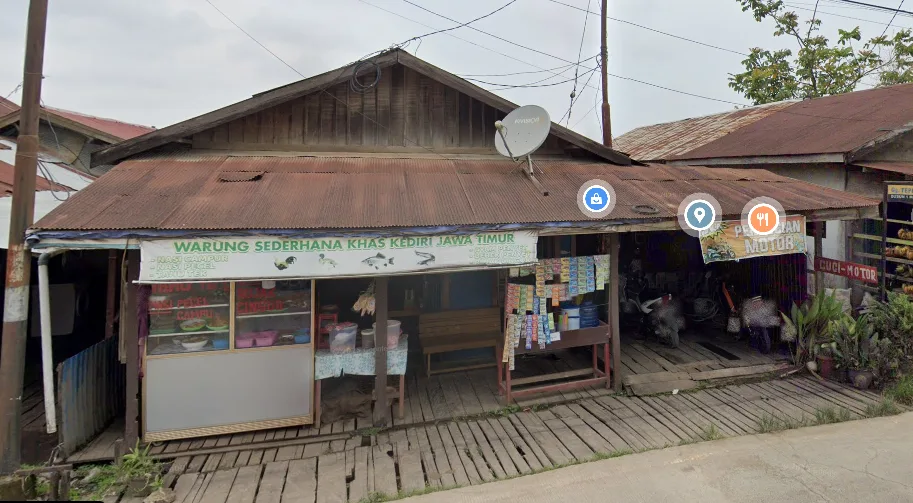Warung Sederhana Khas Kediri Jawa Timur