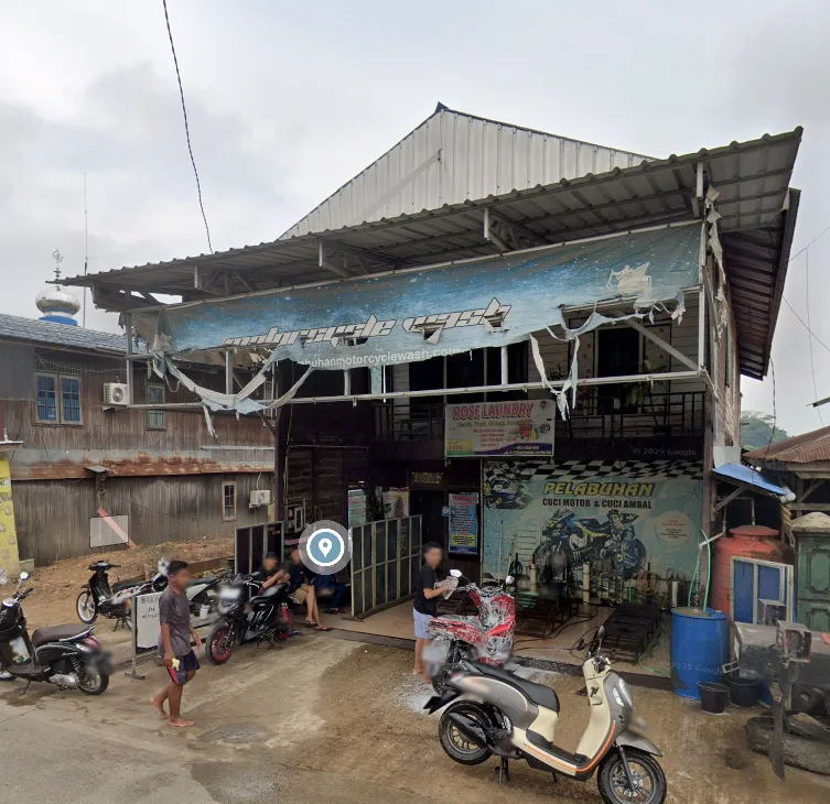 Pelabuhan Cuci Motor dan Ambal