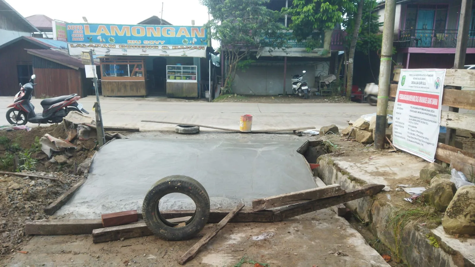 Pembangunan/Rehabilitasi Gg.Damai Sumber Dana ADD Tahap 2 Tahun 2025