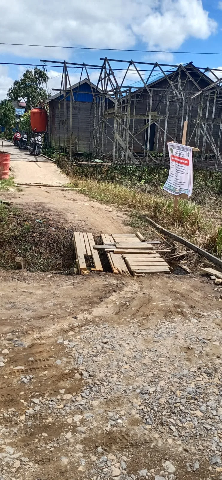 Pembangunan Gorong-Gorong Jalan RT.09/03 Sumber Dana ADD Tahap 2 Tahun 2025