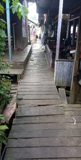 Pembnagunan Jembatan Ulin Gg.Mahakam 15 Sumber Dana ADD Tahap 3 Tahun 2024